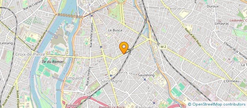 localisation de l'entreprise MONSIEUR AHMED GUERRA à TOULOUSE