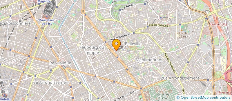 localisation de l'entreprise MONSIEUR AHMED GUERRIT  PARIS