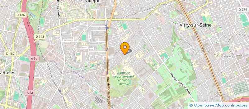 localisation de l'entreprise MONSIEUR AHMED HADDAD  VITRY-SUR-SEINE