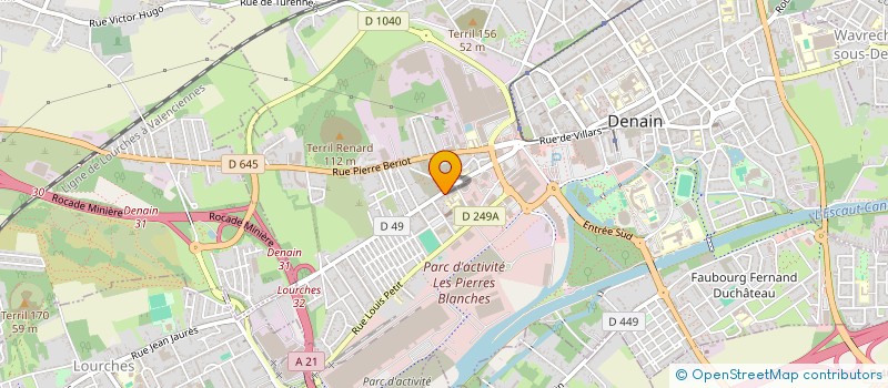 localisation de l'entreprise MONSIEUR AHMED HADDOUCHE  DENAIN