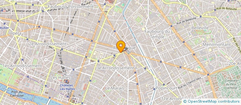 localisation de l'entreprise MONSIEUR AHMED HADJ HENNI  PARIS