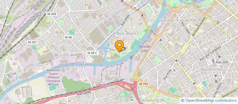 localisation de l'entreprise MONSIEUR AHMED HADJAM à LILLE