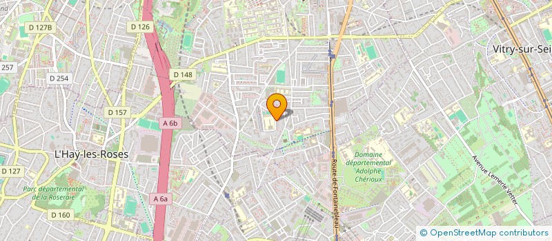 localisation de l'entreprise MONSIEUR AHMED HADJOUDJ  VILLEJUIF