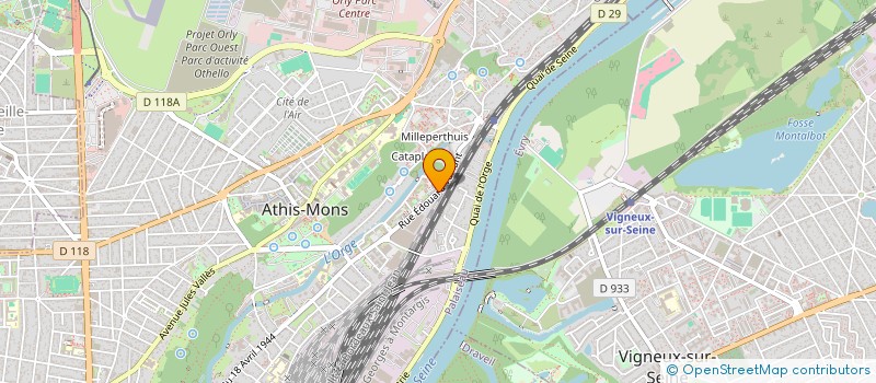 localisation de l'entreprise MONSIEUR AHMED HAFFSI à ATHIS-MONS
