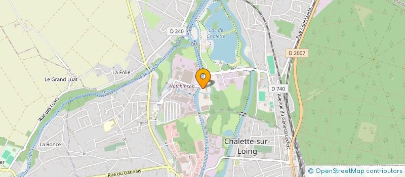 localisation de l'entreprise MONSIEUR AHMED HAFSOUNI à CHALETTE-SUR-LOING