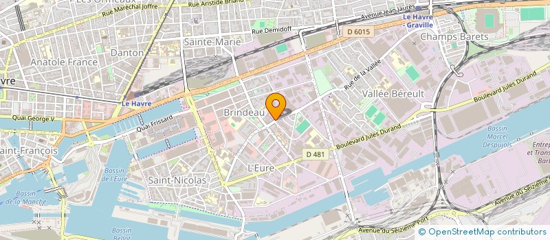 localisation de l'entreprise MONSIEUR AHMED HAGANI à LE HAVRE