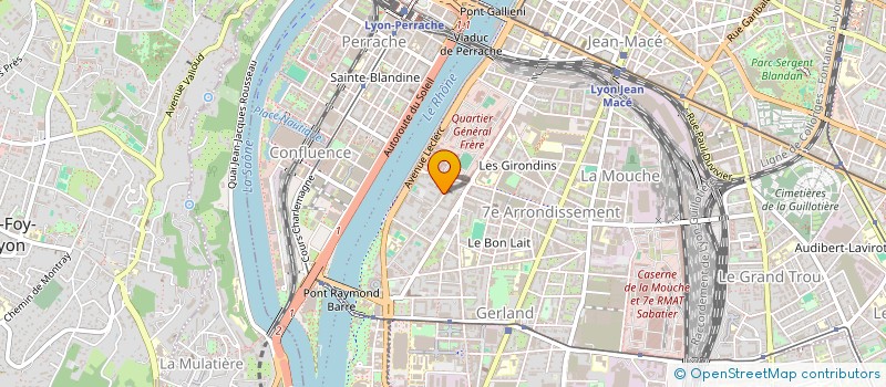 localisation de l'entreprise MONSIEUR AHMED HAJJAJI  LYON