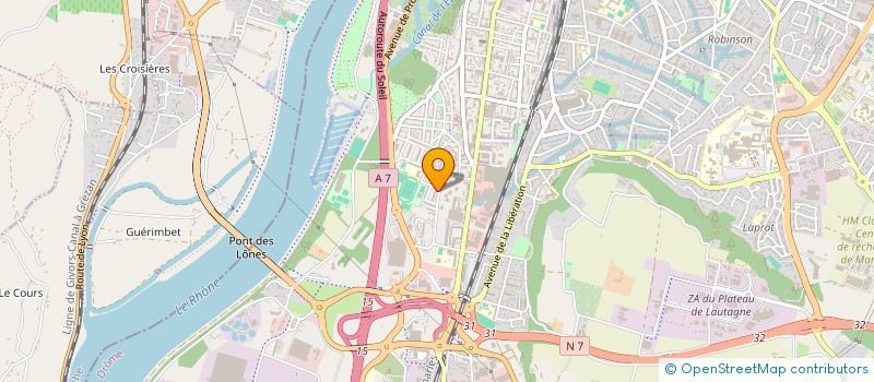 localisation de l'entreprise MONSIEUR AHMED HAJJI  VALENCE