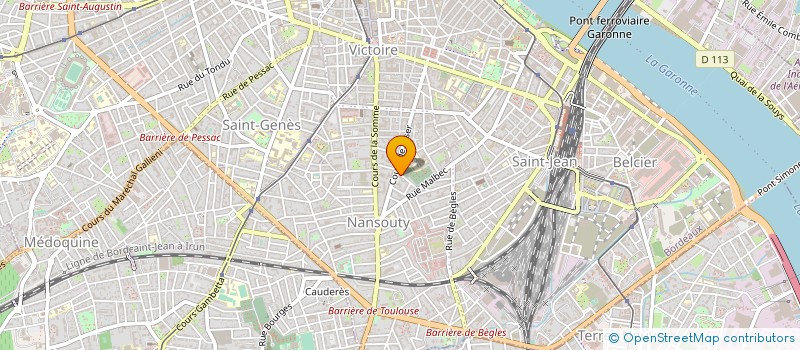 localisation de l'entreprise MONSIEUR AHMED HAJJINI à BORDEAUX