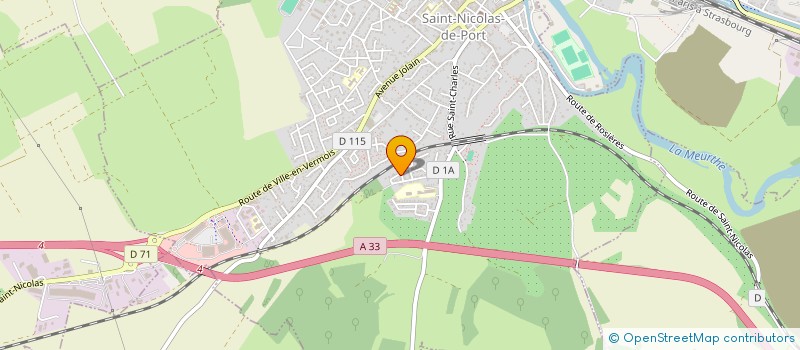 localisation de l'entreprise MONSIEUR AHMED HAJLAOUI  SAINT-NICOLAS-DE-PORT