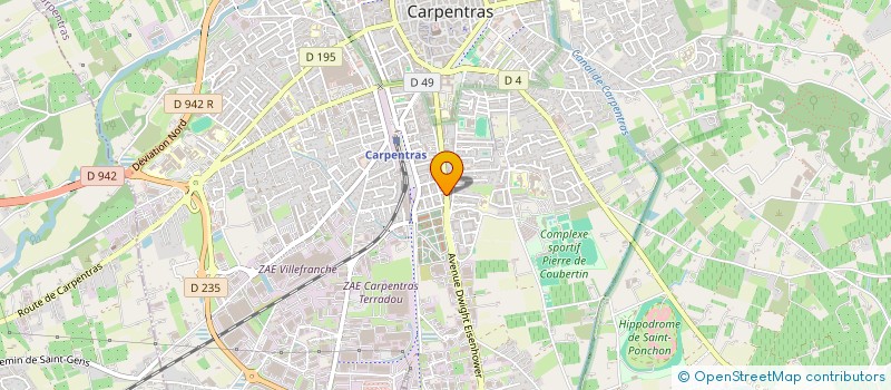 localisation de l'entreprise MONSIEUR AHMED HALIMI  LE THOR