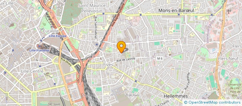 localisation de l'entreprise MONSIEUR AHMED HAMACHE  LILLE