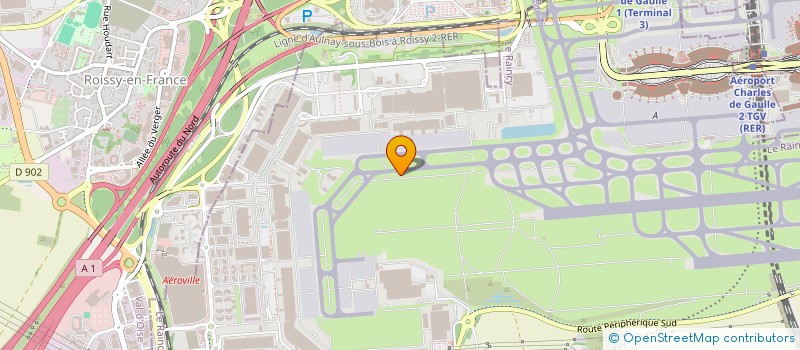 localisation de l'entreprise MONSIEUR AHMED HAMDANI  TREMBLAY-EN-FRANCE