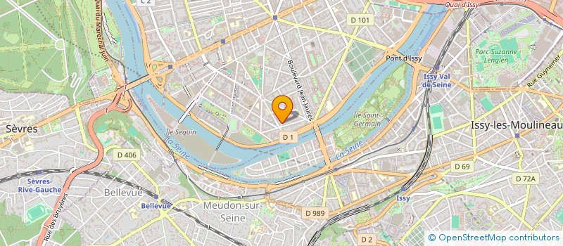 localisation de l'entreprise MONSIEUR AHMED HAMDI à BOULOGNE-BILLANCOURT