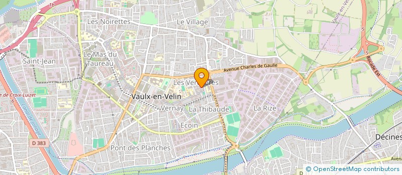 localisation de l'entreprise MONSIEUR AHMED HAMDI  VAULX-EN-VELIN