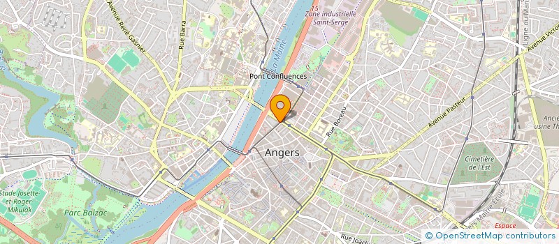localisation de l'entreprise MONSIEUR AHMED HAMENNICHE à ANGERS