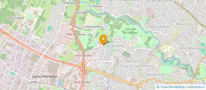 localisation de l'entreprise MONSIEUR AHMED HAMID TAREK  SAINT-HERBLAIN