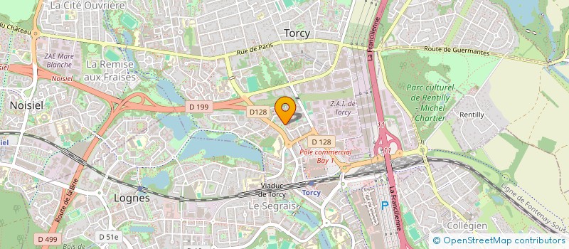 localisation de l'entreprise MONSIEUR AHMED HAMMI  TORCY