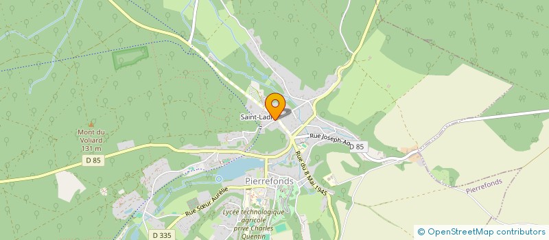 localisation de l'entreprise MONSIEUR AHMED HAMMOU N'AICHA  PIERREFONDS