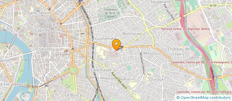localisation de l'entreprise MONSIEUR AHMED HANAFI à TOULOUSE