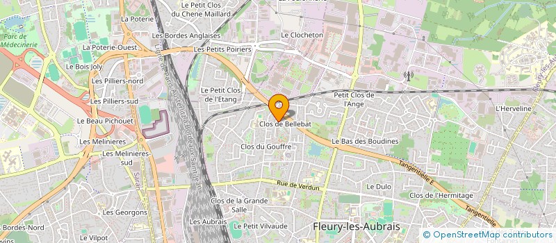 localisation de l'entreprise MONSIEUR AHMED HANOUN à FLEURY-LES-AUBRAIS