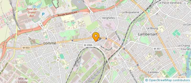 localisation de l'entreprise MONSIEUR AHMED HAOUARA à LILLE