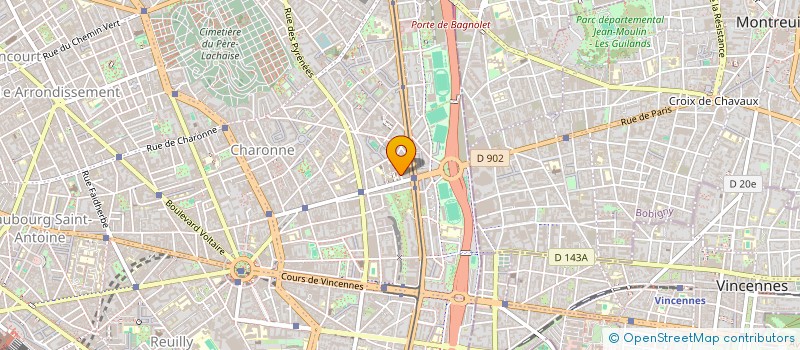 localisation de l'entreprise MONSIEUR AHMED HAOUASSI  PARIS