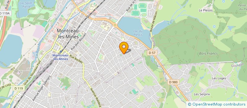 localisation de l'entreprise MONSIEUR AHMED HARTI  MONTCEAU-LES-MINES