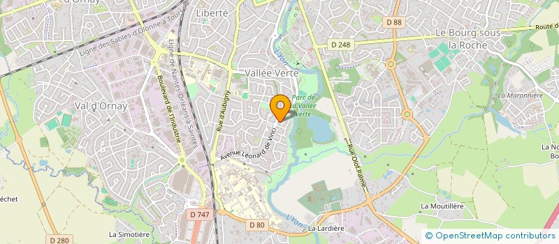 localisation de l'entreprise MONSIEUR AHMED HARUN HASSAN à LA ROCHE-SUR-YON