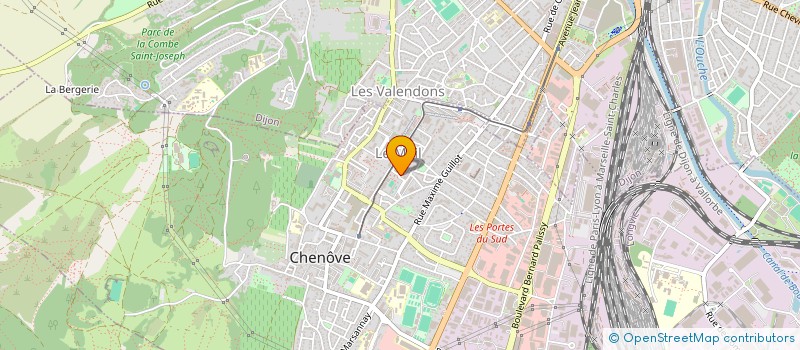 localisation de l'entreprise MONSIEUR AHMED HASNAOUI à CHENOVE