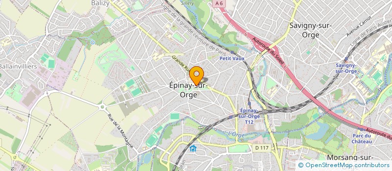 localisation de l'entreprise MONSIEUR AHMED HASSANI  EPINAY-SUR-ORGE