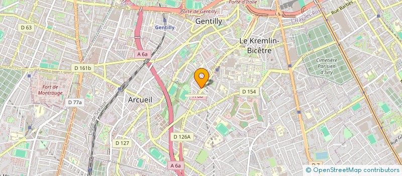 localisation de l'entreprise MONSIEUR AHMED HAYDARI  GENTILLY