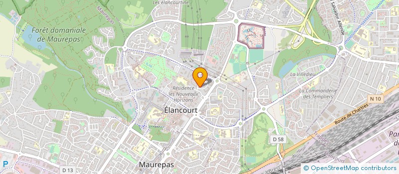 localisation de l'entreprise MONSIEUR AHMED HENANI  ELANCOURT