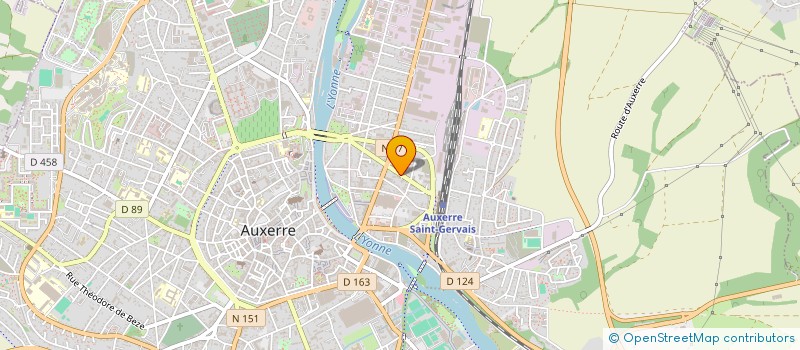 localisation de l'entreprise MONSIEUR AHMED HEZMI à AUXERRE