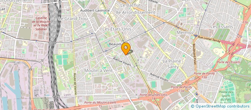 localisation de l'entreprise MONSIEUR AHMED-HICHEM AIT-TAHAR  LYON