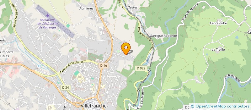 localisation de l'entreprise MONSIEUR AHMED HMIMOU  VILLEFRANCHE-DE-ROUERGUE