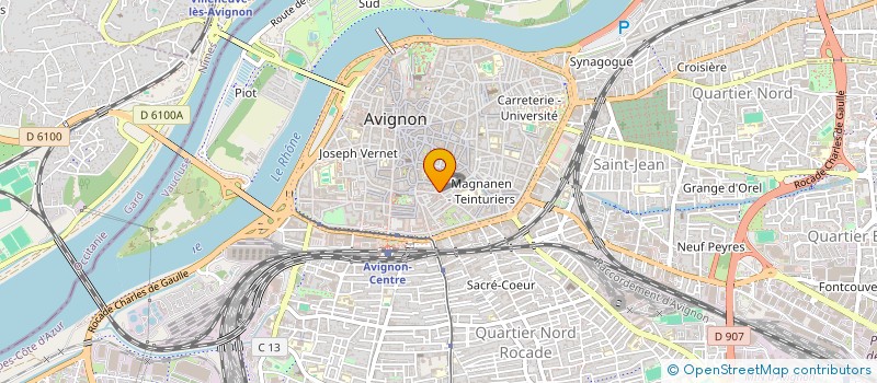 localisation de l'entreprise MONSIEUR AHMED HMIMSA  AVIGNON