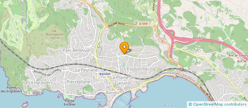 localisation de l'entreprise MONSIEUR AHMED HNID  BANDOL