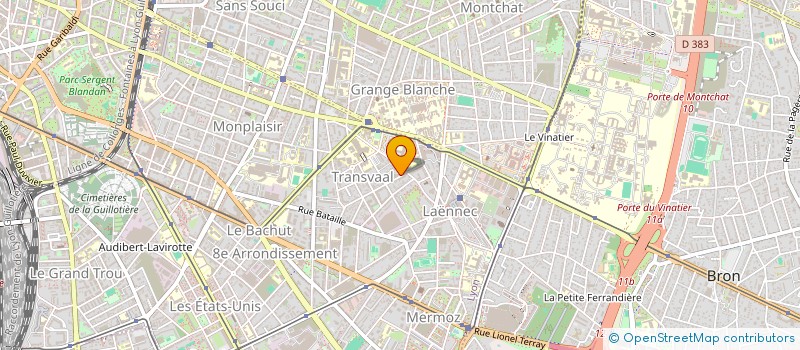 localisation de l'entreprise MONSIEUR AHMED HODROGE à LYON