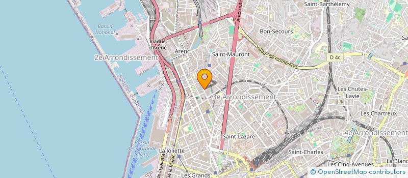 localisation de l'entreprise MONSIEUR AHMED HORRI  MARSEILLE