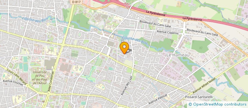 localisation de l'entreprise MONSIEUR AHMED HOUARI à PAU
