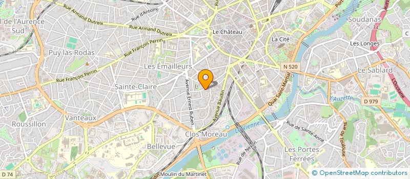 localisation de l'entreprise MONSIEUR AHMED HOUARI à LIMOGES