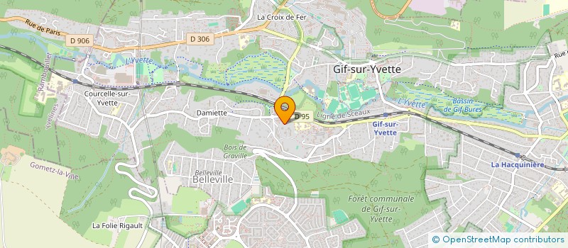 localisation de l'entreprise MONSIEUR AHMED HUMAIDAN BANANY  GIF-SUR-YVETTE