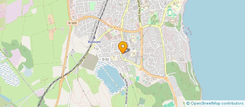 localisation de l'entreprise MONSIEUR AHMED HUSSEIN  ISTRES