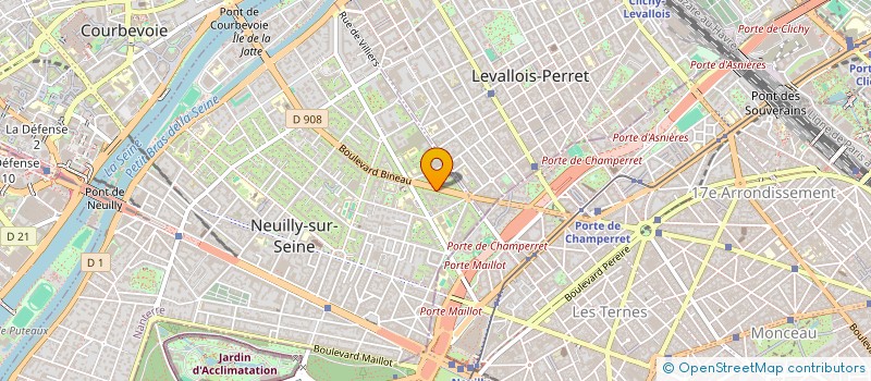localisation de l'entreprise MONSIEUR AHMED IBRAHIM à NEUILLY-SUR-SEINE