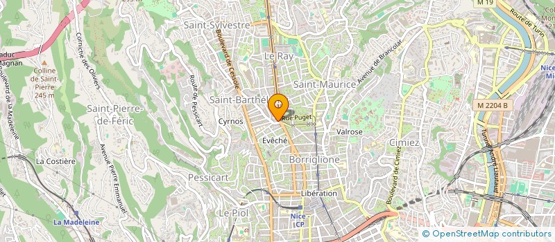 localisation de l'entreprise MONSIEUR AHMED IBRAHIM à NICE