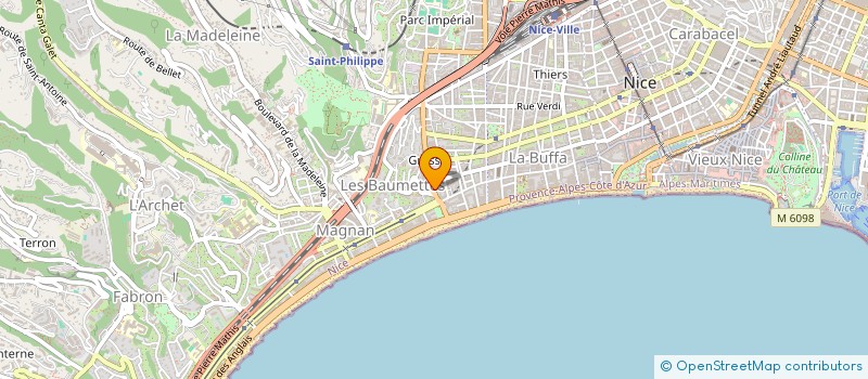 localisation de l'entreprise MONSIEUR AHMED IDRISSI MOULAY à NICE