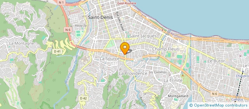 localisation de l'entreprise MONSIEUR AHMED IRHOUD à SAINT-DENIS
