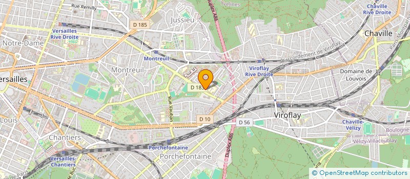 localisation de l'entreprise MONSIEUR AHMED ISMAIL MOHAMED à VERSAILLES