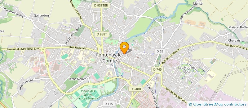 localisation de l'entreprise MONSIEUR AHMED JABBARI à FONTENAY-LE-COMTE